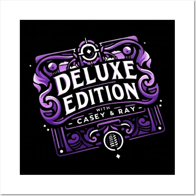 AI PURPLE LOGO Wall Art by Deluxe Edition with Casey & Ray "Official" 